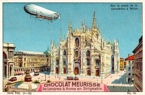 Above the Piazza del Duomo, Milan