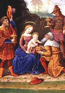 Adoration of the Magi, from a Book of Hours, Paris