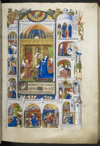 The Annunciation, from Book of Hours (The Bedford Hours)