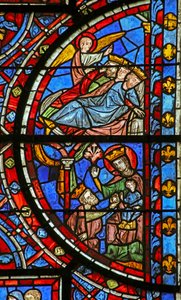 Adoration of the Magi; The Magi are Warned in a Dream by French School