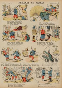 Adventures of Dumanet, a French Soldier, in Tonkin by French School