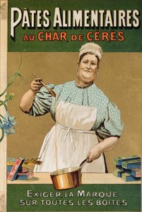 Advertisement for Au Char de Ceres pasta, c.1900