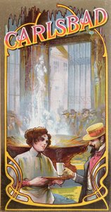 Advertisement for Carlsbad Mineral Water, late nineteenth century