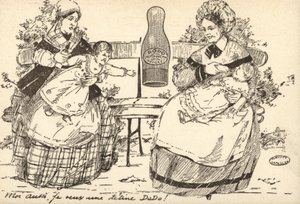 Advertisement for a baby