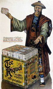 Advertising for Chinese Tea Riquet