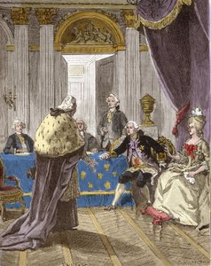 Affair of the necklace by French School