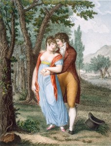 Afternoon near St. Gervais, Engraved by Benoist by French School