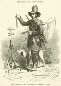 Albert de la Marmora on a journey by French School