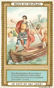 Alea iacta est (The die is cast) by French School