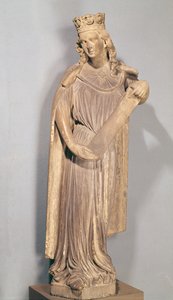 Allegorical figure of the Small Church, from Strasbourg Cathedral by French School