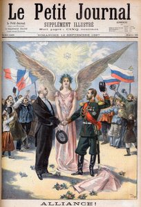 Alliance between France and Russia by French School