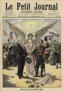 Alliance Between France and Russia, 1897 by French School