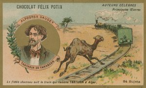 Alphonse Daudet and a Scene from Tartarin de Tarascon