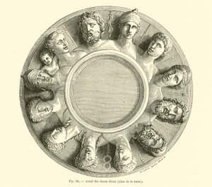 Altar of the Twelve Gods by French School