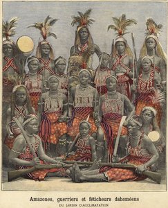 Amazons, Warriors and Witch Doctors of Dahomey by French School