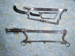 Amputation Saws by French School