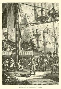 An exploit of John Barts by French School
