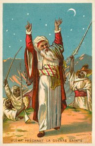 An Ulama Preaching Jihad by French School