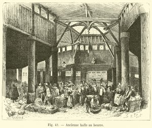 Former butter market by French School