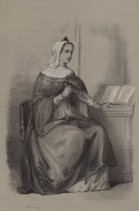 Anna Komnene (engraving) by French School