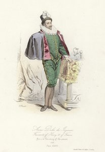 Anne, Duke of Joyeuse, favourite of Henry III of France by French School