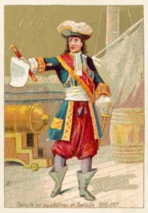 Anne Hilarion de Tourville, French Naval Commander by French School