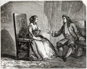 Anne Ninon of the Enclos (or Ninon de Lenclos or Ninon de Lanclos) by French School