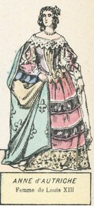 Anne of Austria, Wife of Louis XIII by French School