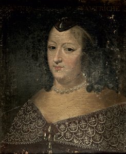 Anne of Austria (1601-66) by French School