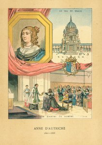 Anne of Austria by French School