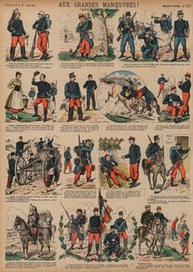 Annual Grand Manoeuvres of the French Army by French School
