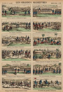 Annual Grand Manoeuvres of the French Army by French School