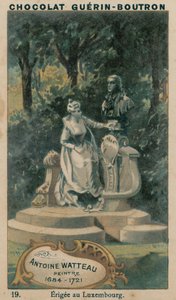 Antoine Watteau, Painter, 1684-1721, Erected at Luxembourg by French School
