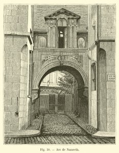 Arch of Nazareth by French School