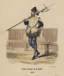Scottish Archer of the Guard by French School
