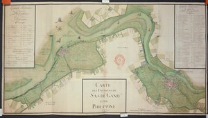 Area around Sas van Gent and Philippine, Netherlands