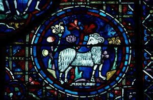 Aries, from the Zodiac Window