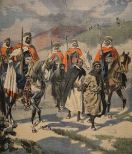 Arrest of the killers of the Marquis de Mores in Tunisia by French School