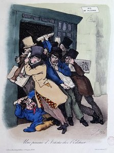 Artists besieging the Publisher