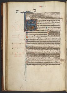 Decorated S initial by French School