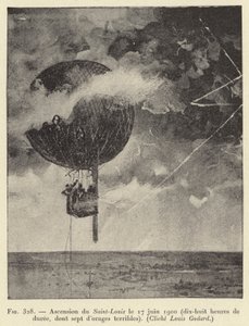 Ascension of Saint-Louis on June 17, 1900 (eighteen hours of duration, including seven of terrible storms)