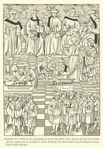 Assembly of the Provost of the Merchants of Paris by French School