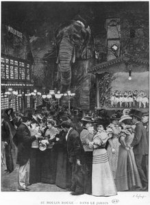 At the Moulin Rouge, Paris, early 20th century