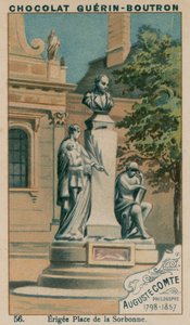 Auguste Comte, Philosopher, 1798-1857, Erected in Place de la Sorbonne by French School