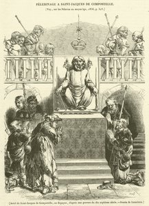 Altar of Saint James of Compostela, in Spain by French School