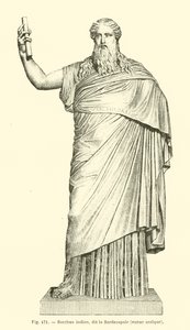 Indian Bacchus, called Sardanapalus (engraving) by French School