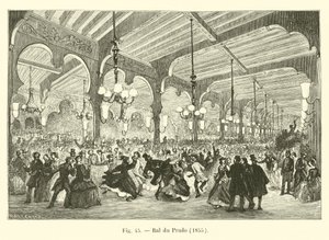 Prado Ball, 1855 by French School