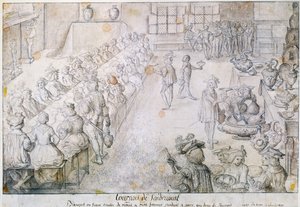 Banquet at the Sandricourt Tournament by French School