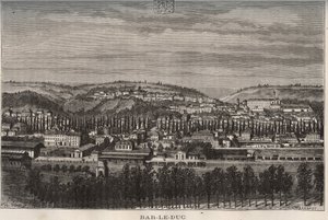 Bar-le-Duc - Department of the Meuse - Engraving in 
