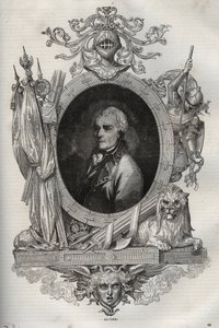 Baron Joseph Alvinczi, Austrian General - New National Encyclopedia by Maurice La Charest - 1870 by French School
